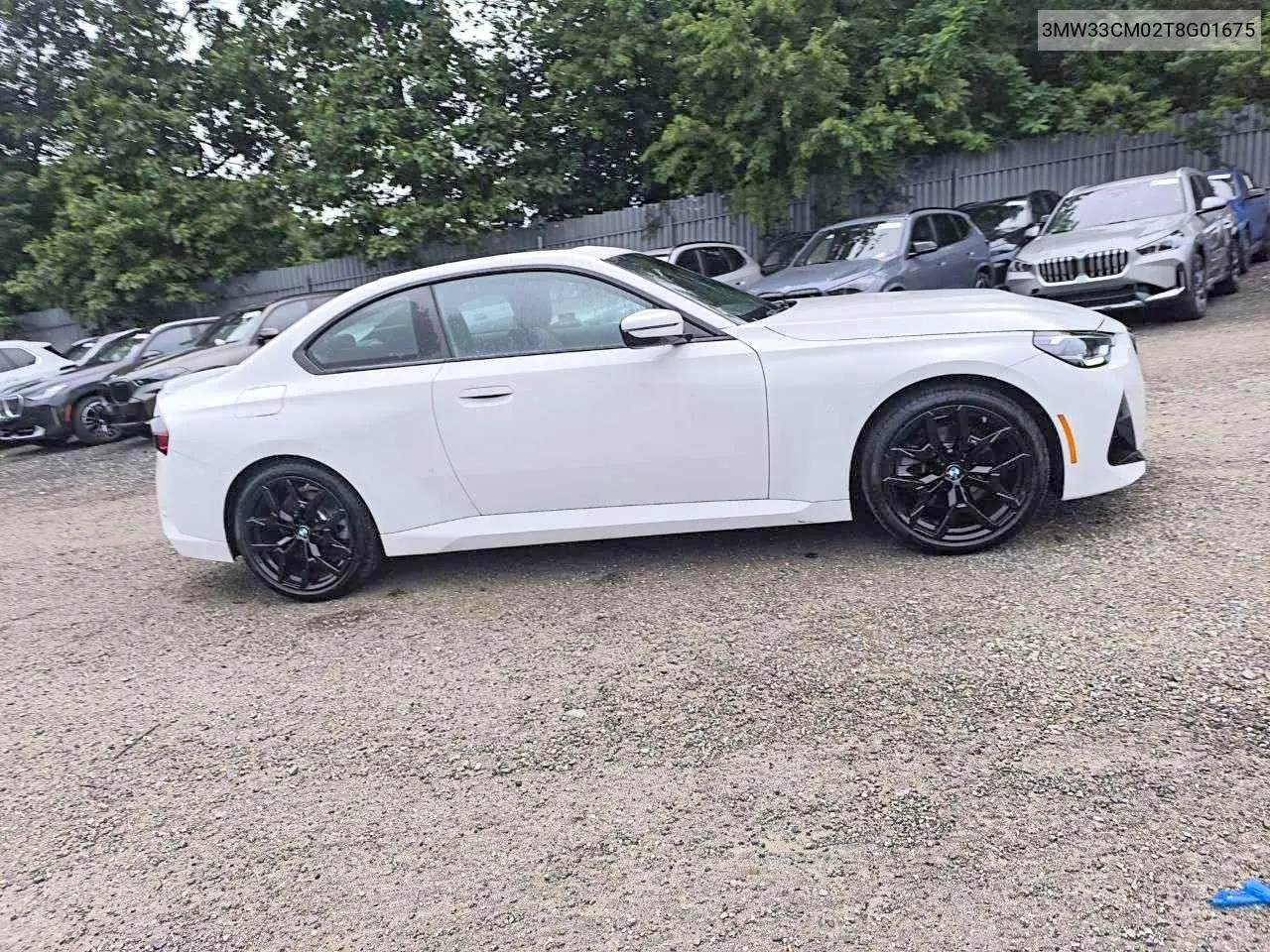 2026 BMW 230Xi VIN: 3MW33CM02T8G01675 Lot: 55641686