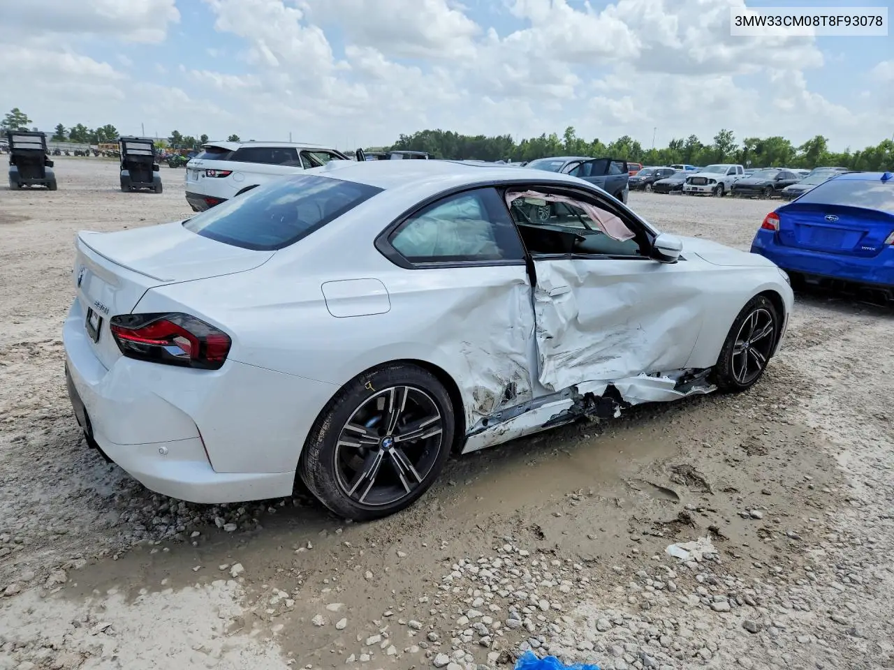 2026 BMW 230Xi VIN: 3MW33CM08T8F93078 Lot: 58601036
