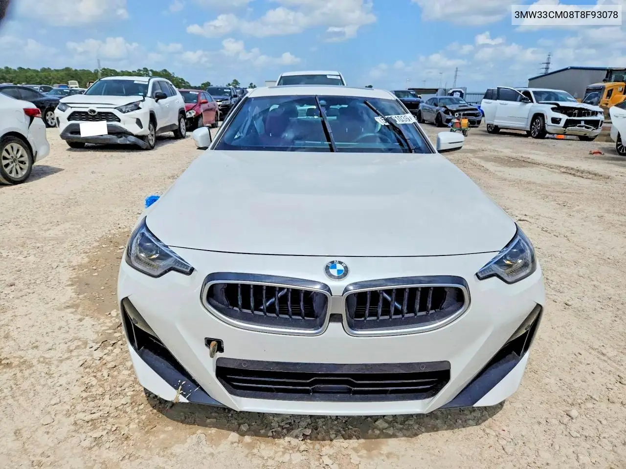 2026 BMW 230Xi VIN: 3MW33CM08T8F93078 Lot: 58601036