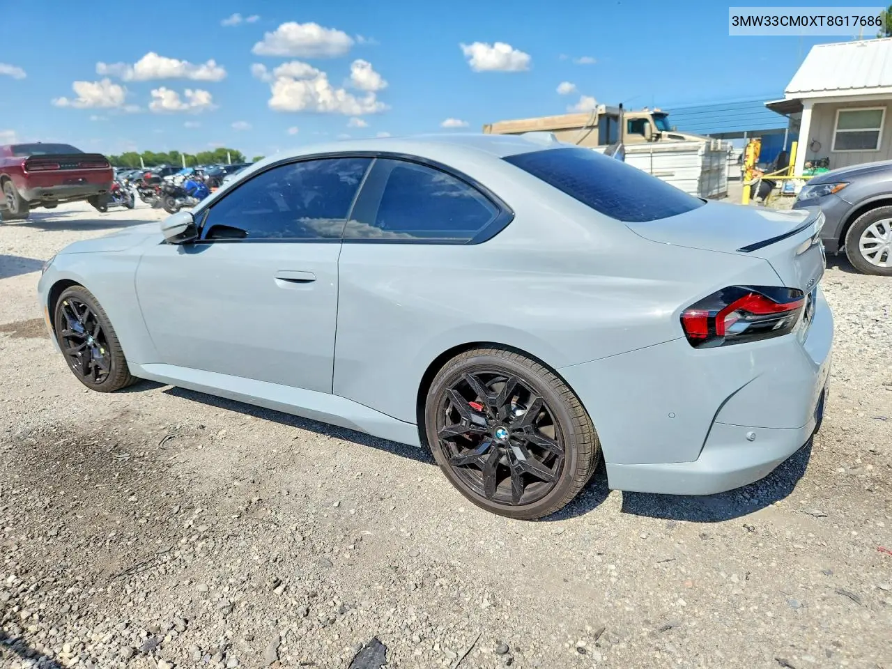 2026 BMW 230Xi VIN: 3MW33CM0XT8G17686 Lot: 61001986