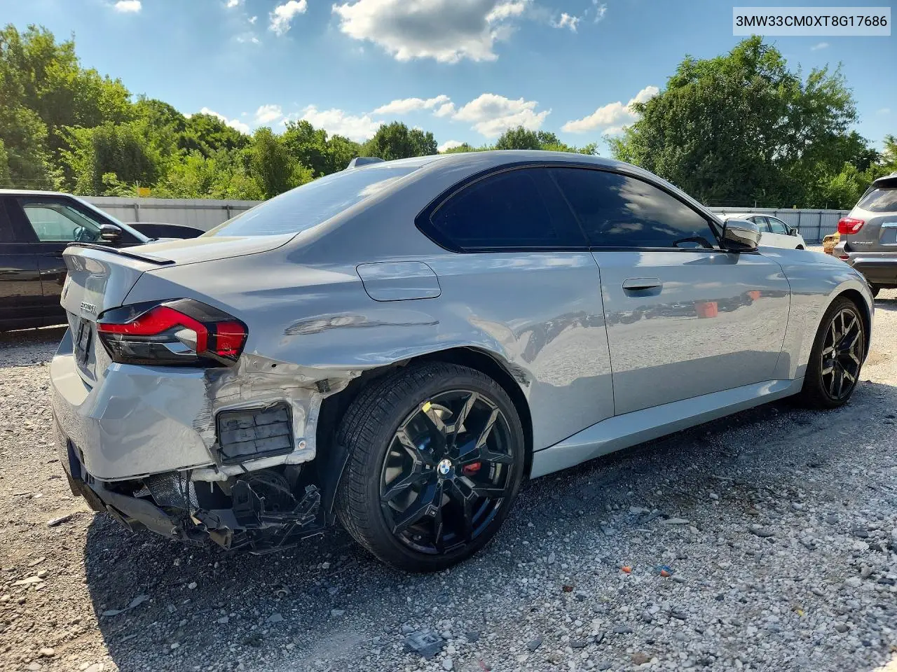 2026 BMW 230Xi VIN: 3MW33CM0XT8G17686 Lot: 61001986
