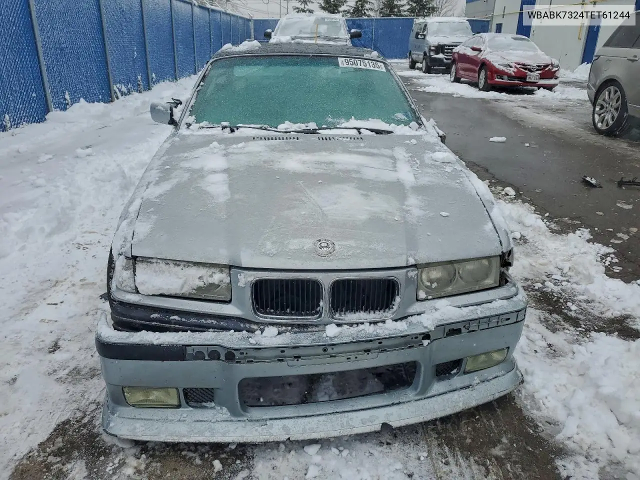 WBABK7324TET61244 1996 BMW 328I Cabriolet