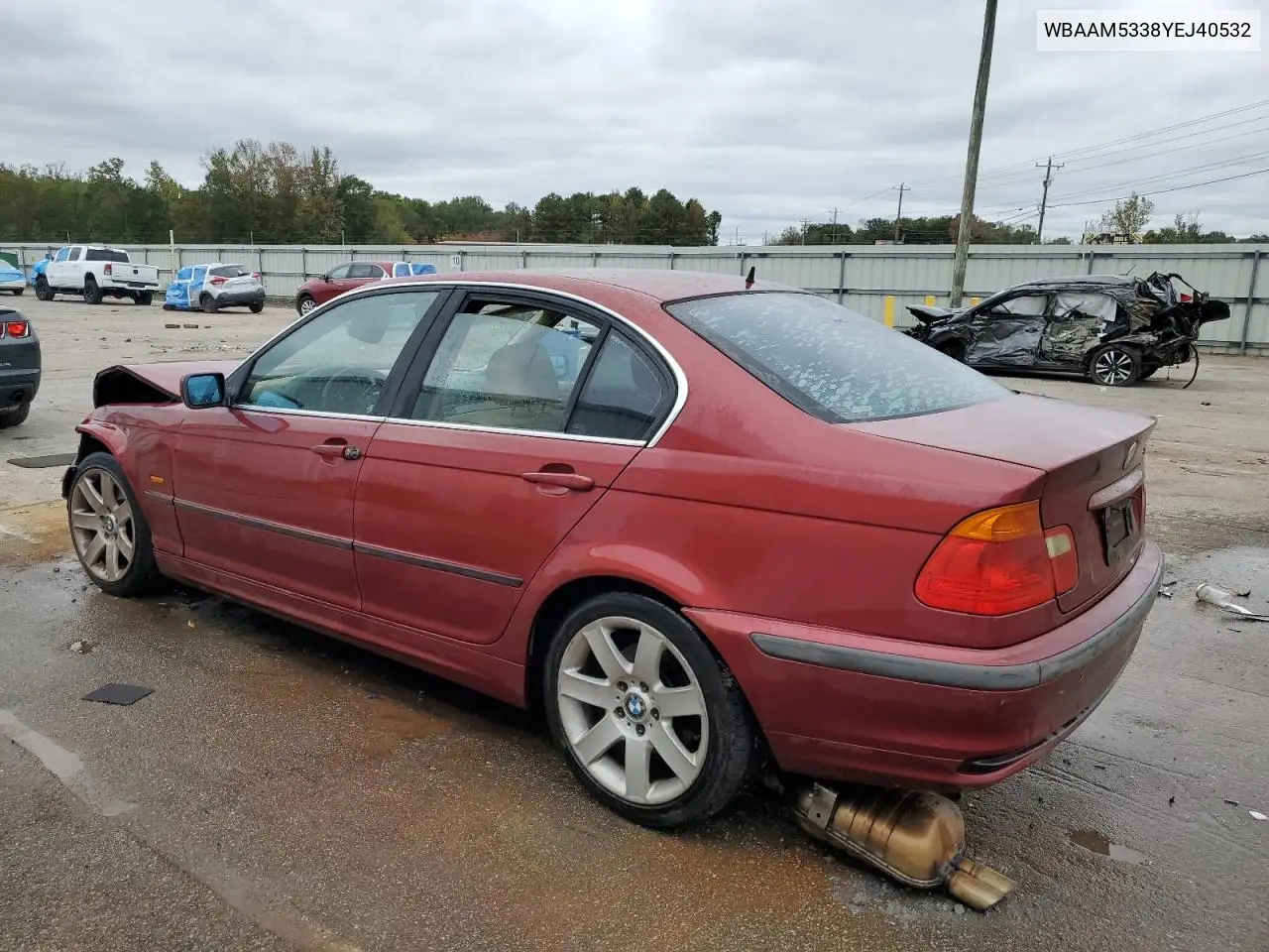WBAAM5338YEJ40532 2000 BMW 328 I