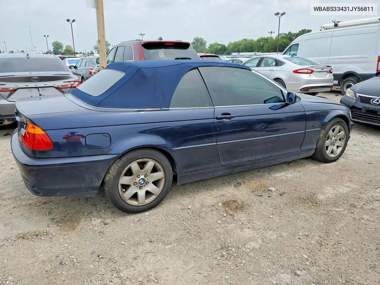 2001 BMW 325 Ci VIN: WBABS33431JY56811 Lot: 60527606