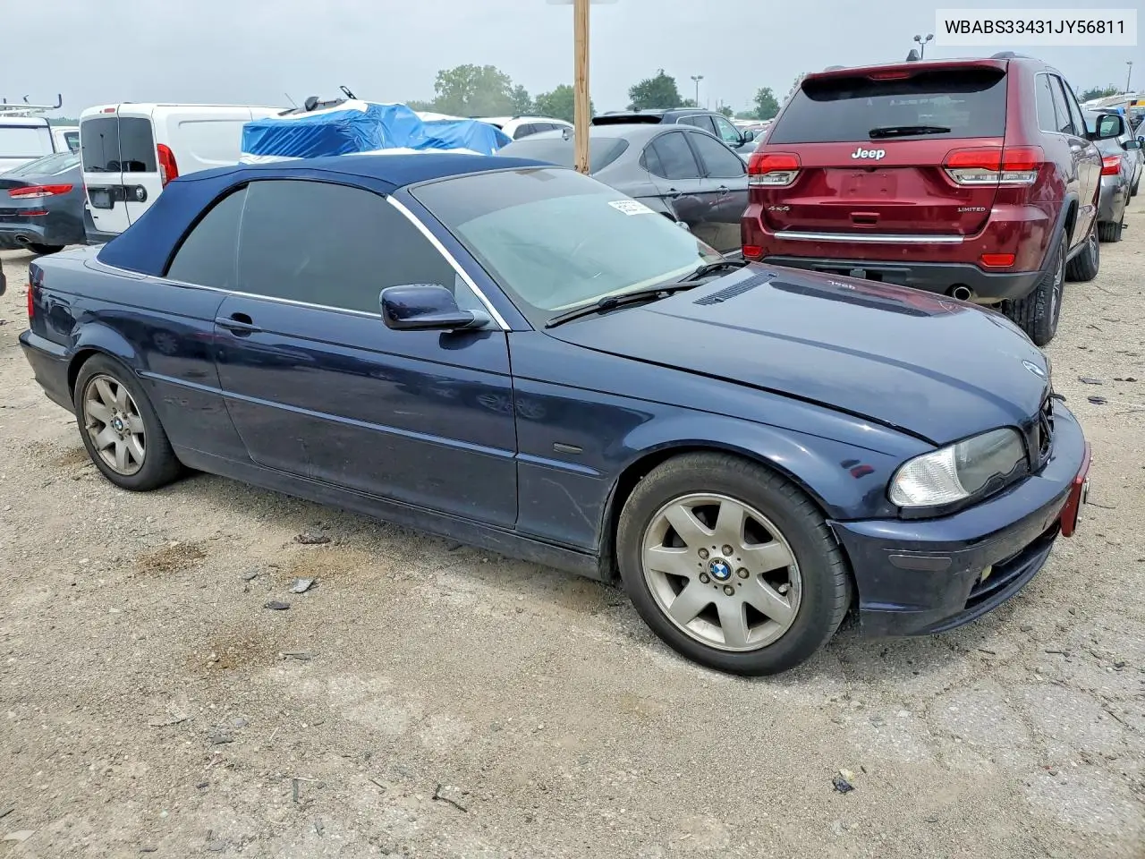 2001 BMW 325 Ci VIN: WBABS33431JY56811 Lot: 60527606