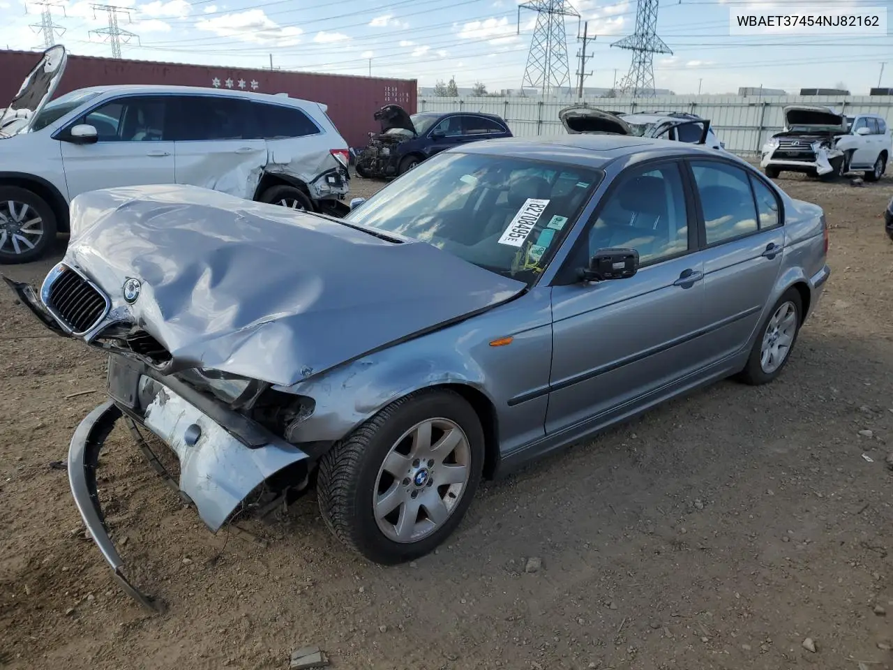 WBAET37454NJ82162 2004 BMW 325 I