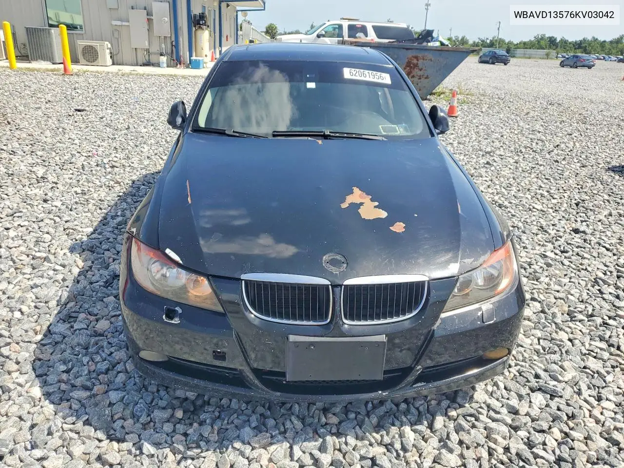 2006 BMW 325 Xi VIN: WBAVD13576KV03042 Lot: 62061956