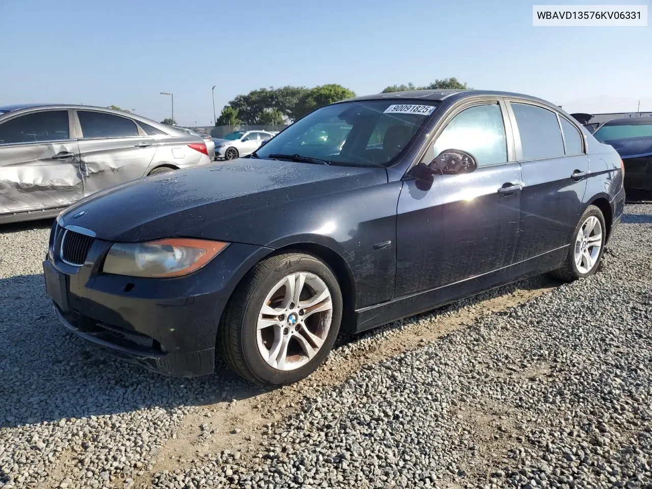 WBAVD13576KV06331 2006 BMW 325 Xi