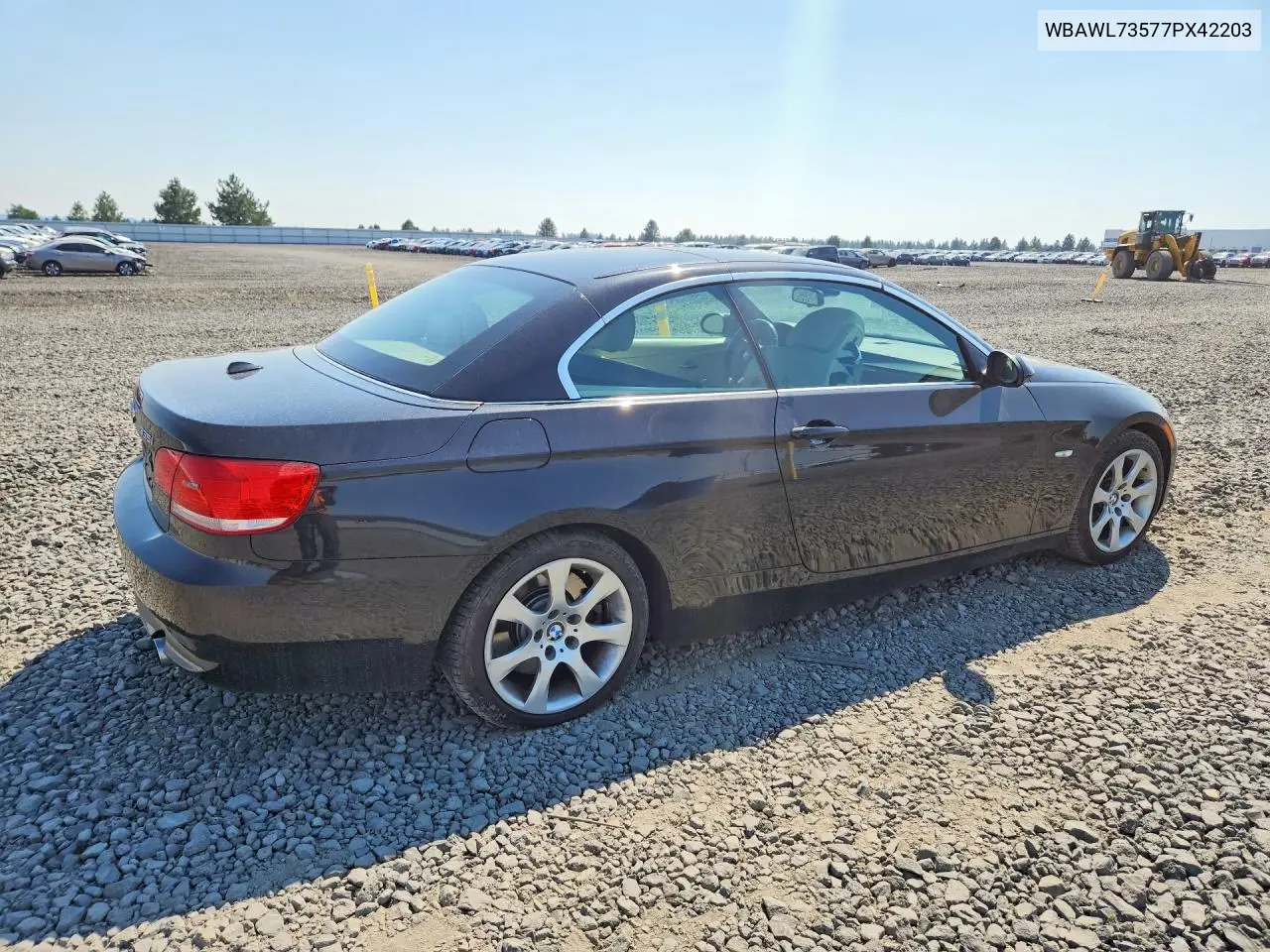 2007 BMW 335 I VIN: WBAWL73577PX42203 Lot: 61800036