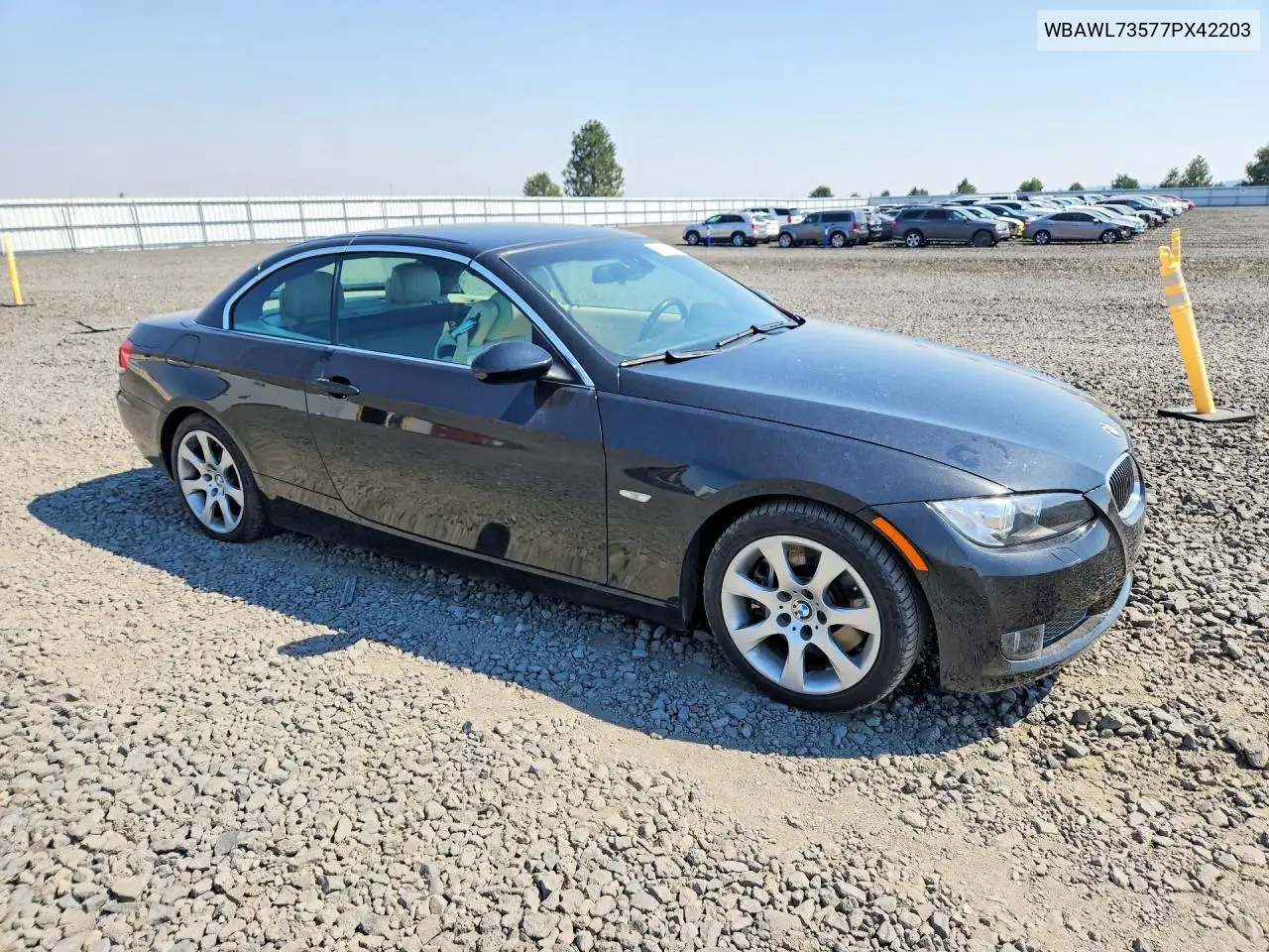 2007 BMW 335 I VIN: WBAWL73577PX42203 Lot: 61800036