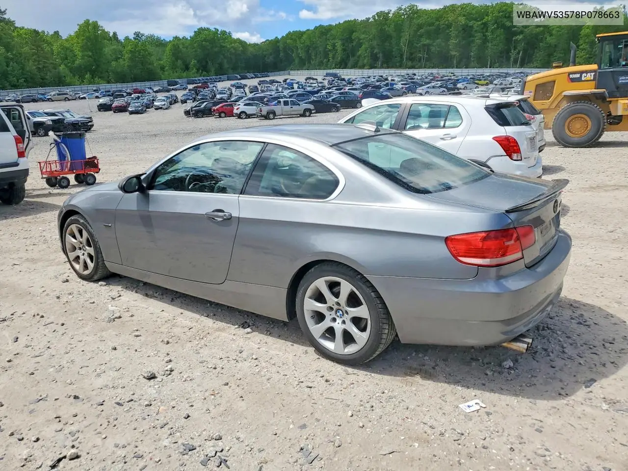 2008 BMW 328 Xi Sulev VIN: WBAWV53578P078663 Lot: 55270276
