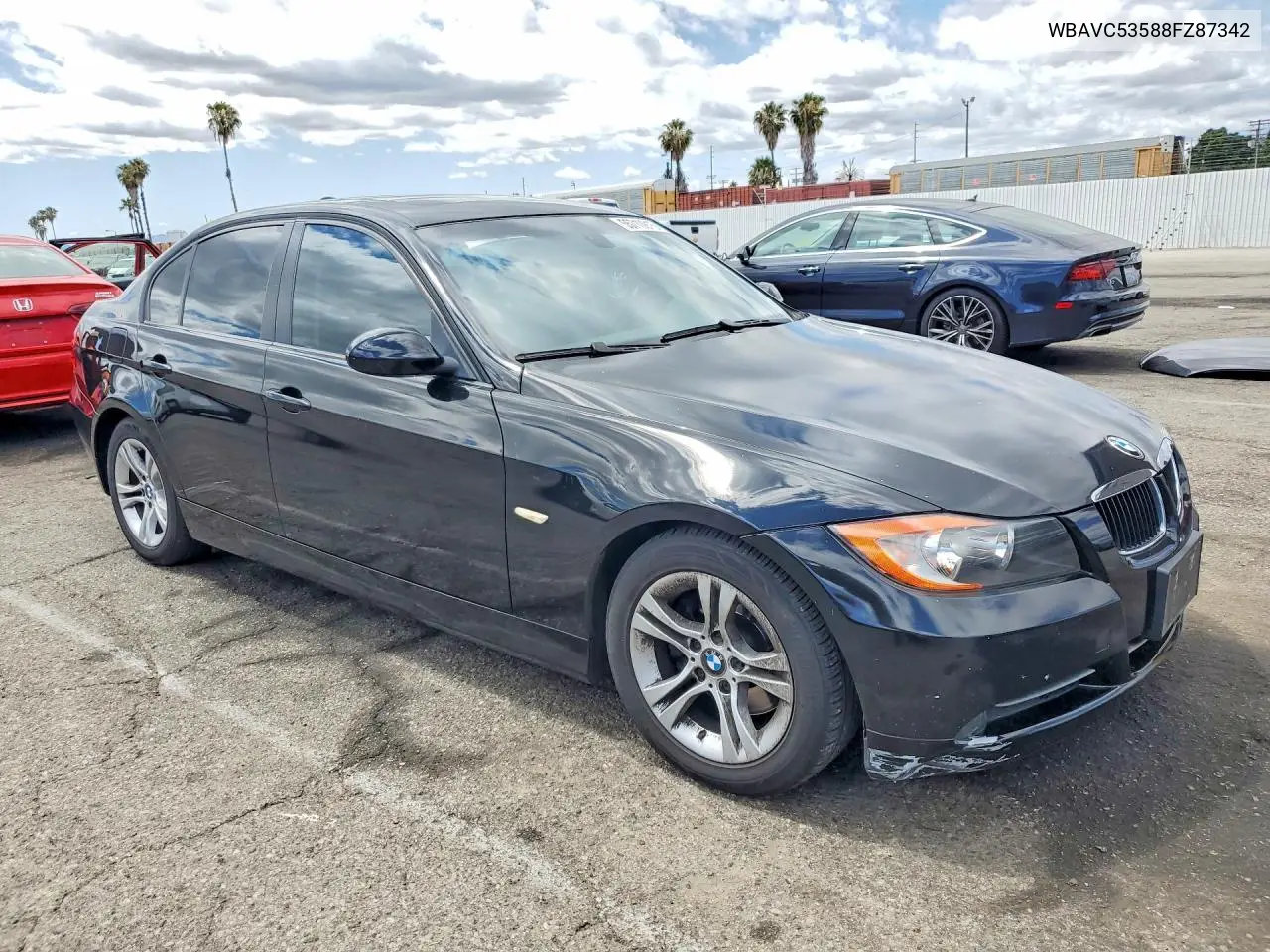 2008 BMW 328 I Sulev VIN: WBAVC53588FZ87342 Lot: 55710916