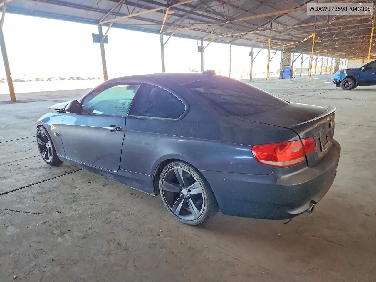 2008 BMW 335 I VIN: WBAWB73598P043398 Lot: 55808006