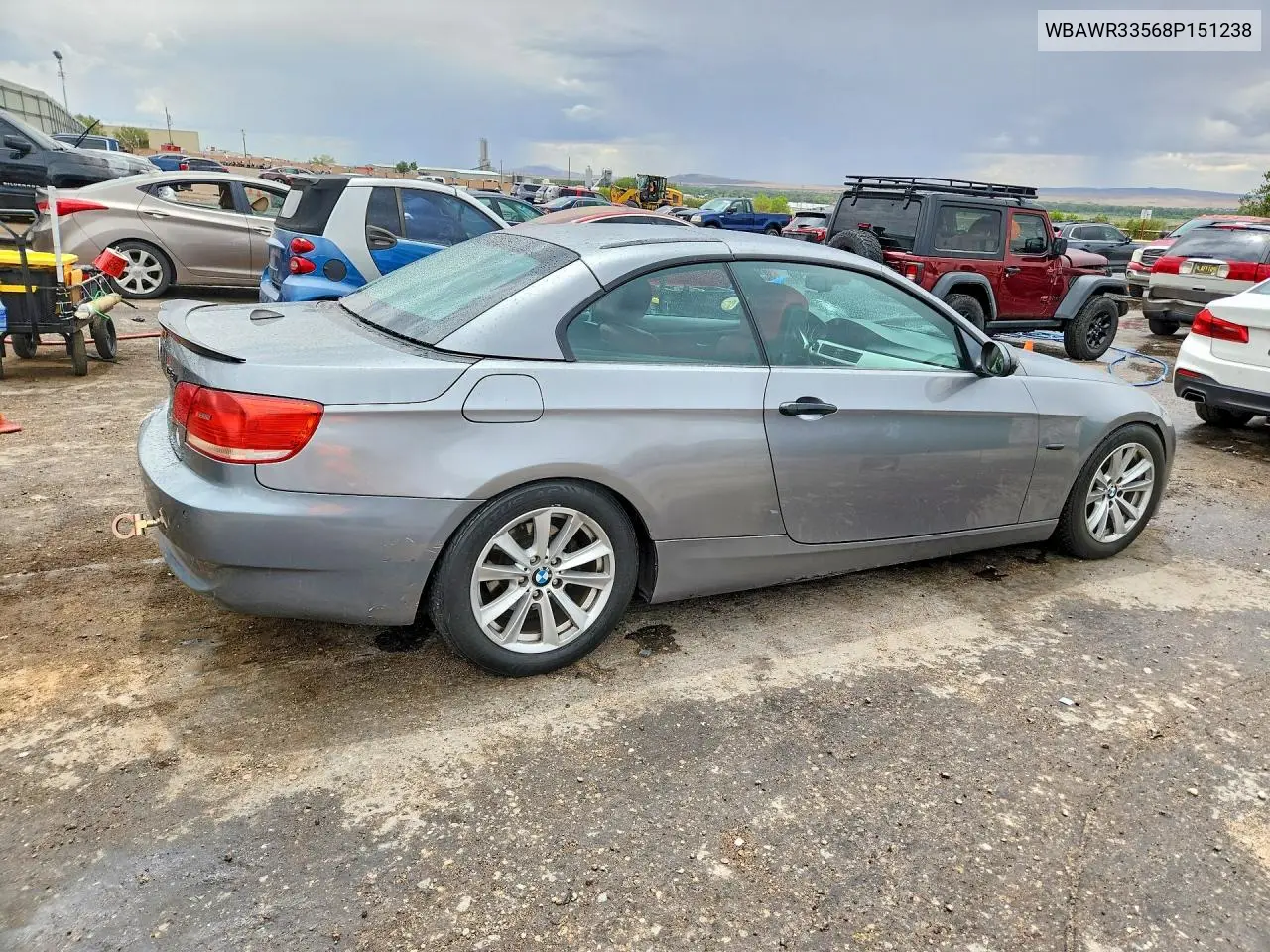 2008 BMW 328 I Sulev VIN: WBAWR33568P151238 Lot: 61599776