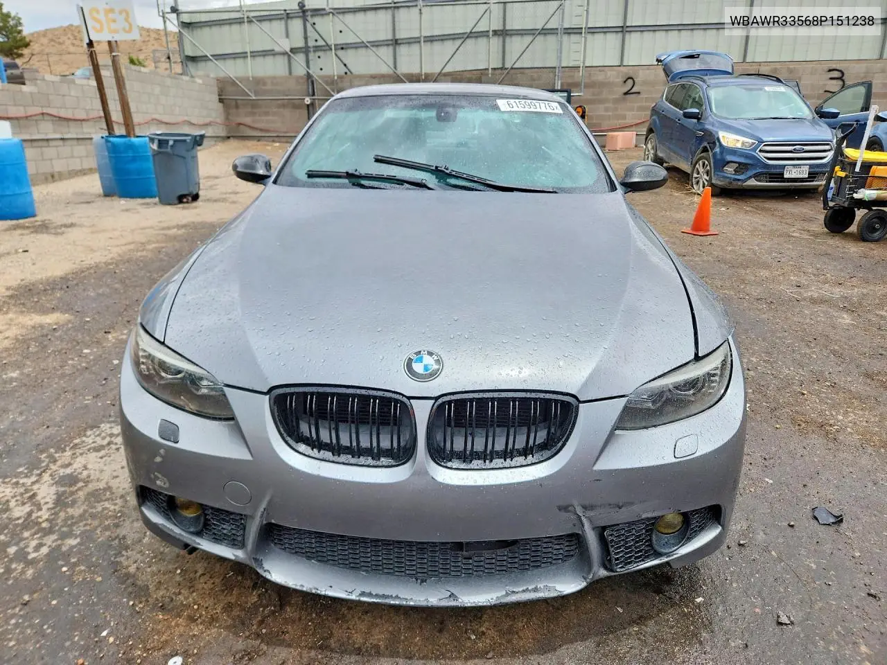 2008 BMW 328 I Sulev VIN: WBAWR33568P151238 Lot: 61599776