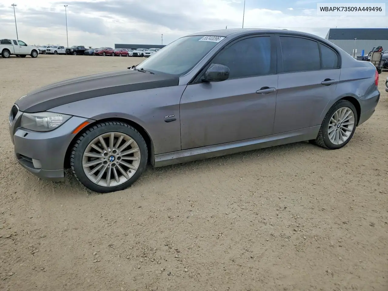 2009 BMW 328 Xi VIN: WBAPK73509A449496 Lot: 55240096