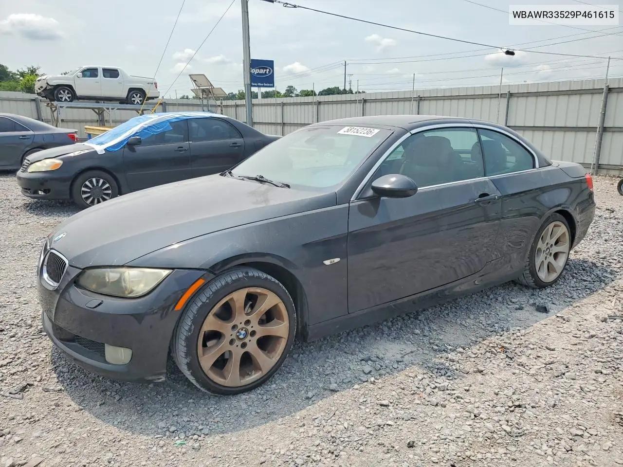 2009 BMW 328 I Sulev VIN: WBAWR33529P461615 Lot: 58152236