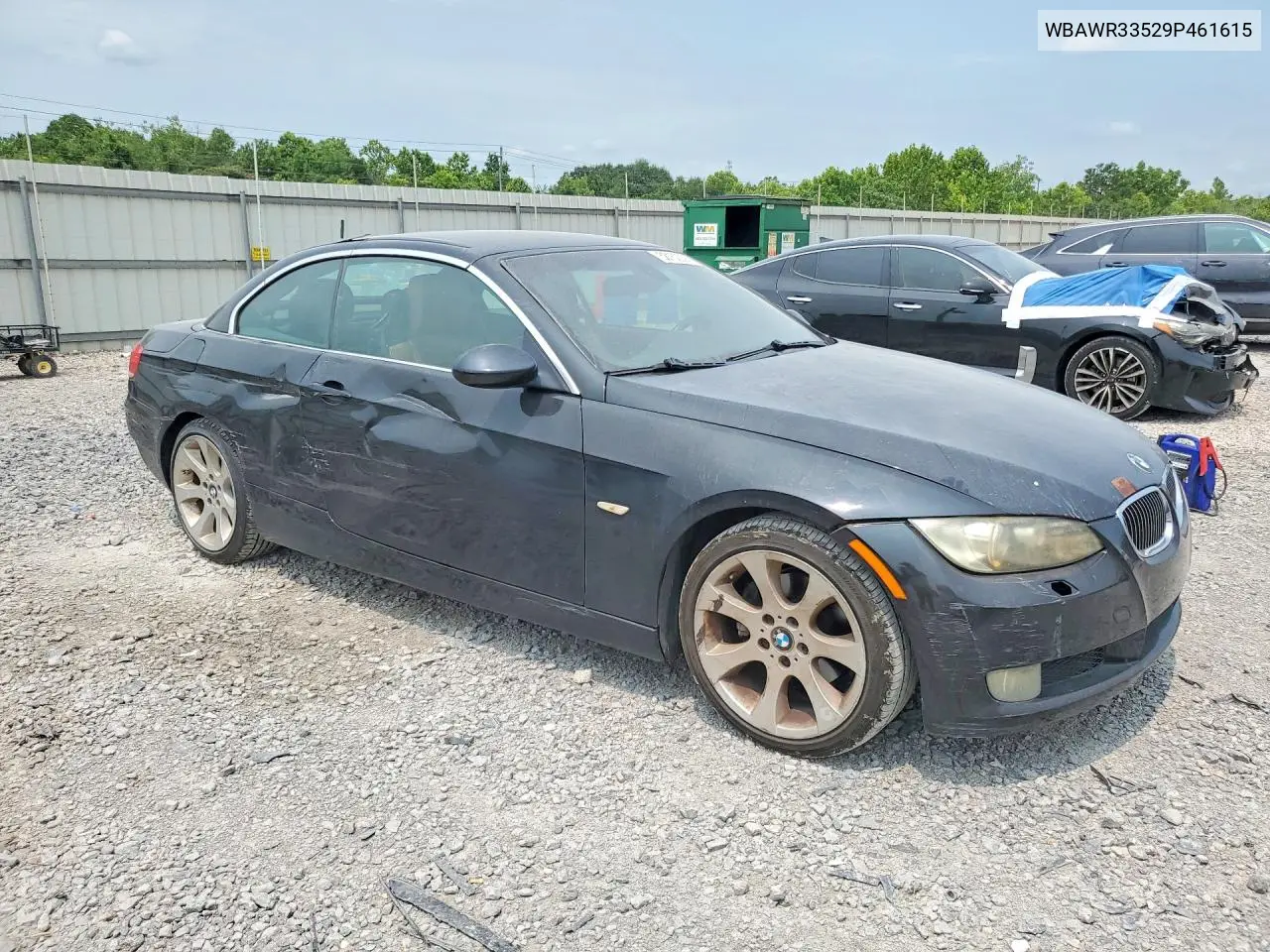 2009 BMW 328 I Sulev VIN: WBAWR33529P461615 Lot: 58152236