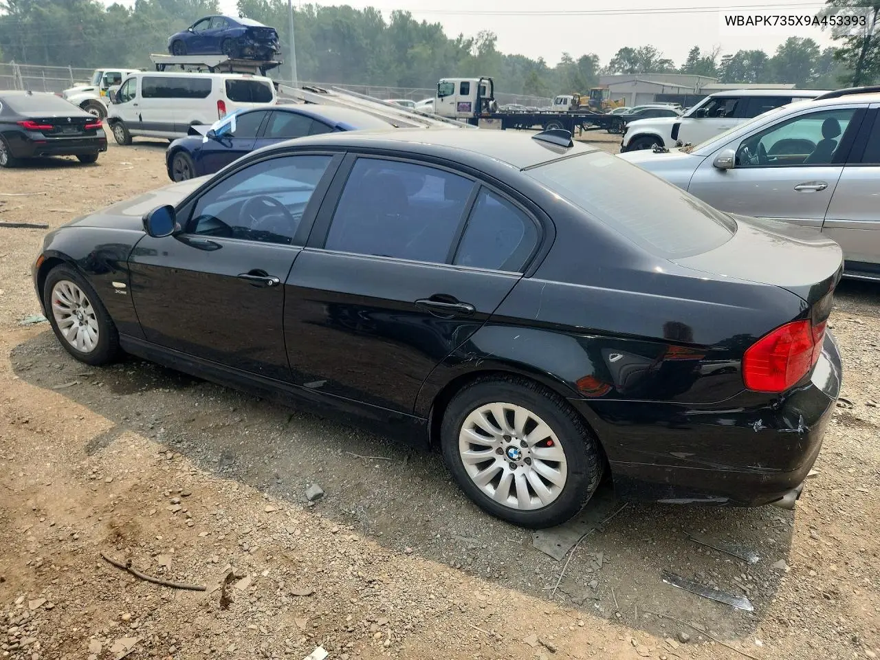 2009 BMW 328 Xi VIN: WBAPK735X9A453393 Lot: 61207826