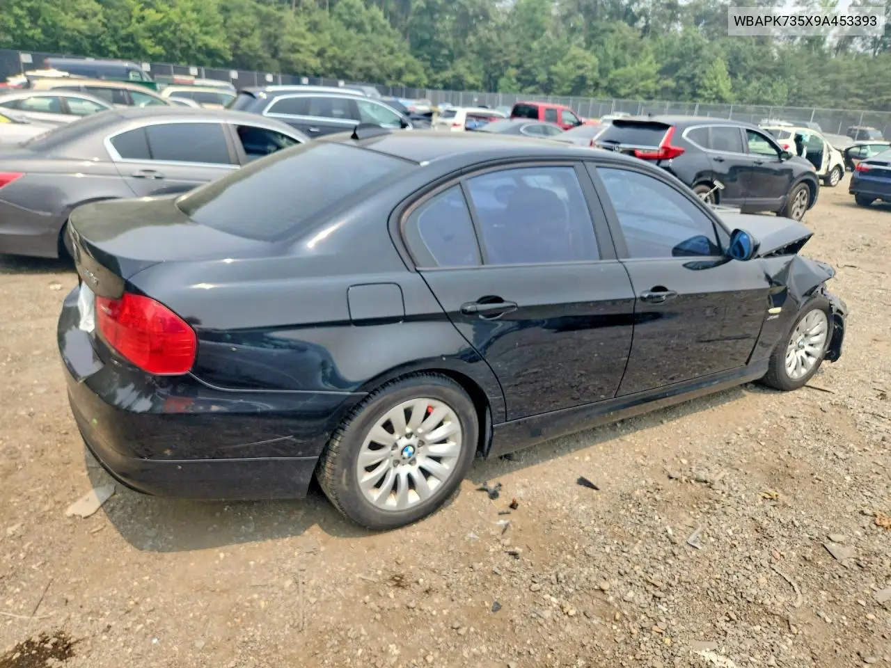 2009 BMW 328 Xi VIN: WBAPK735X9A453393 Lot: 61207826