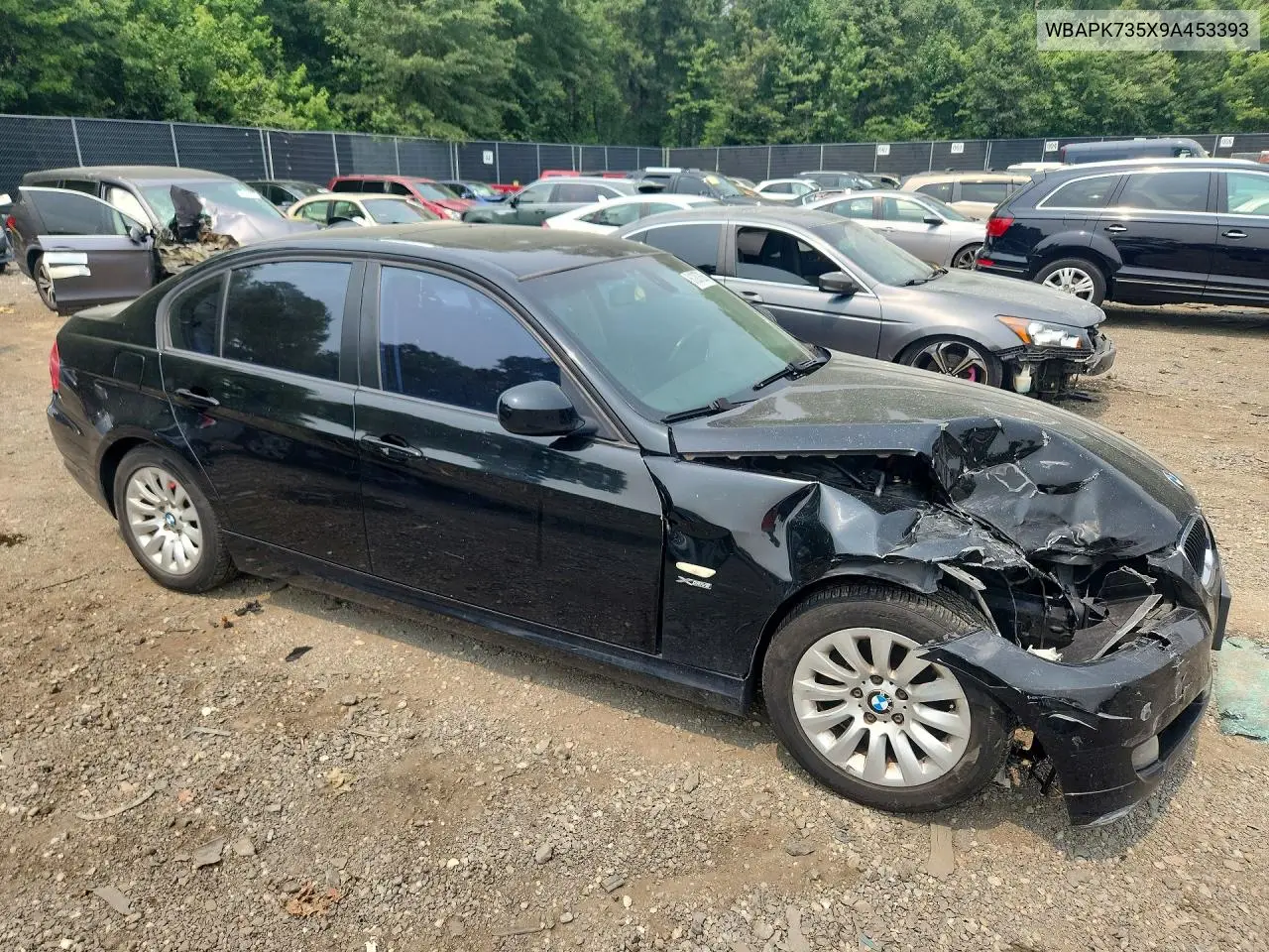 2009 BMW 328 Xi VIN: WBAPK735X9A453393 Lot: 61207826