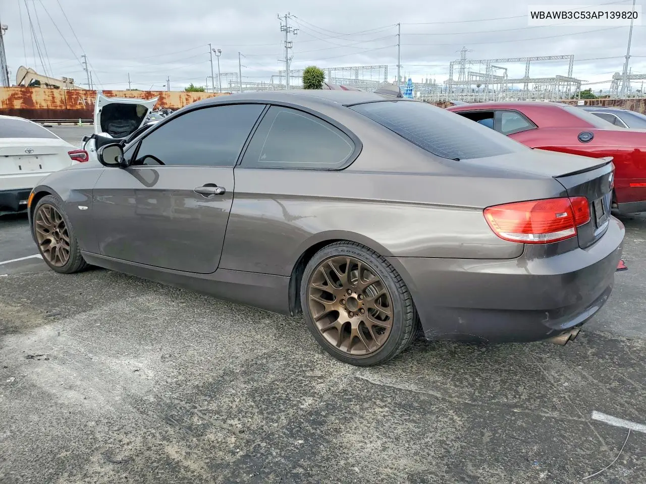 2010 BMW 328 I VIN: WBAWB3C53AP139820 Lot: 61021626