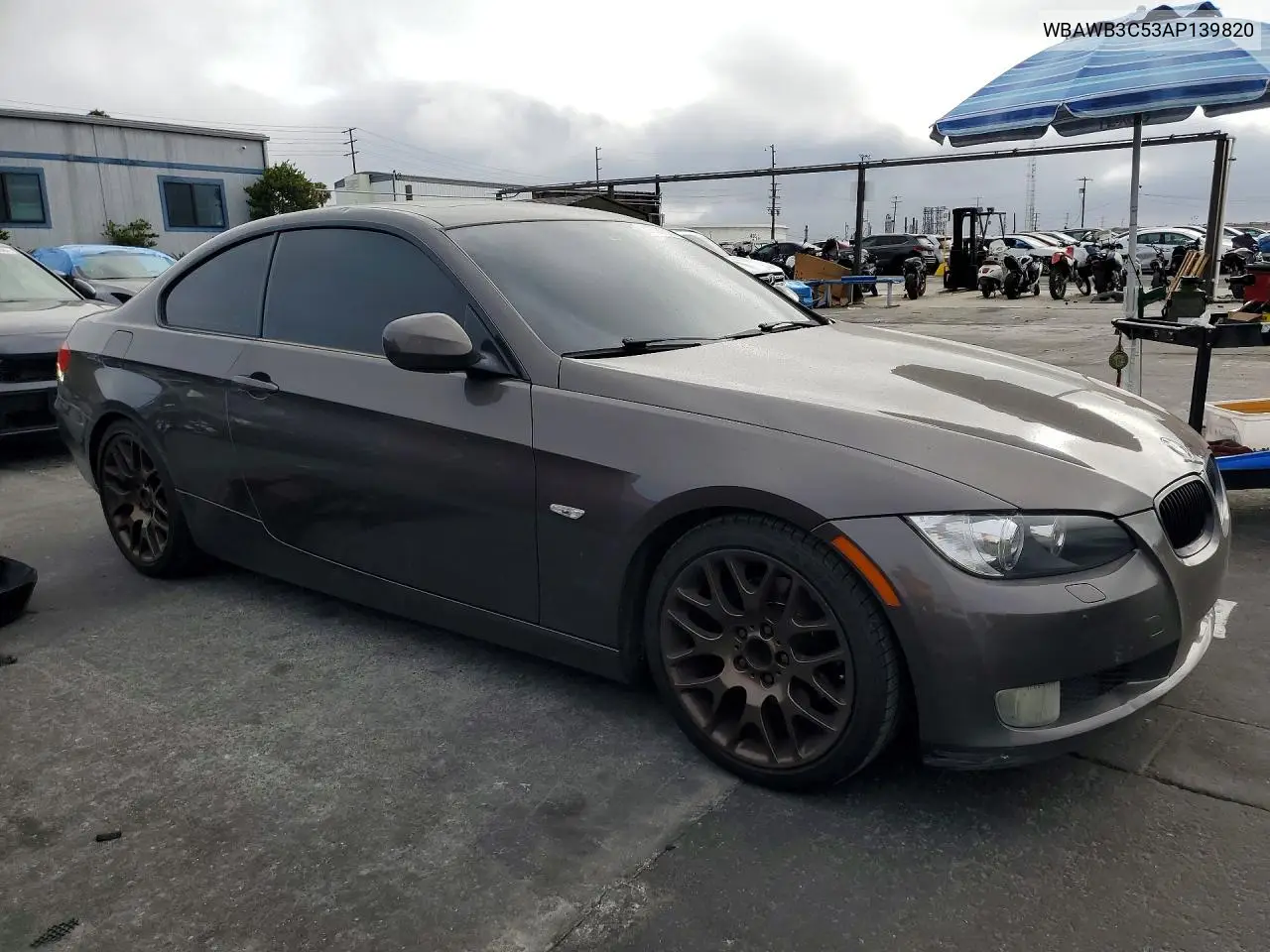 2010 BMW 328 I VIN: WBAWB3C53AP139820 Lot: 61021626