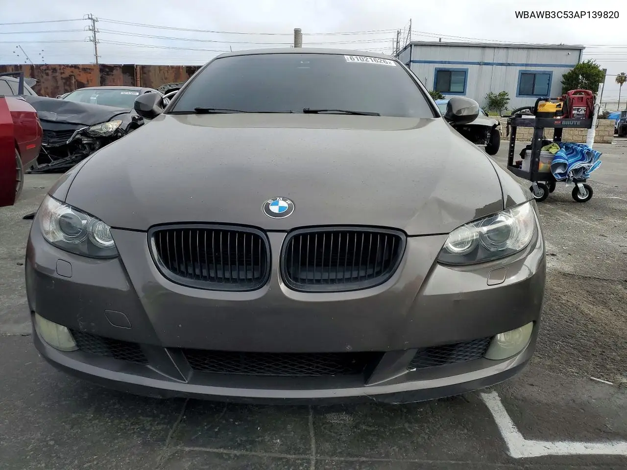 2010 BMW 328 I VIN: WBAWB3C53AP139820 Lot: 61021626
