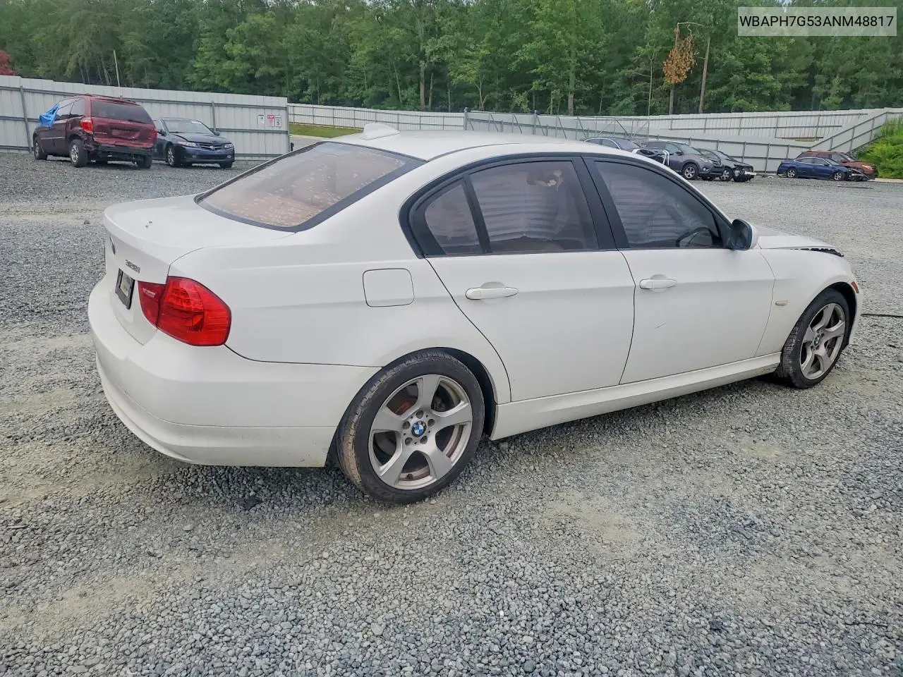 2010 BMW 328 I VIN: WBAPH7G53ANM48817 Lot: 61061686