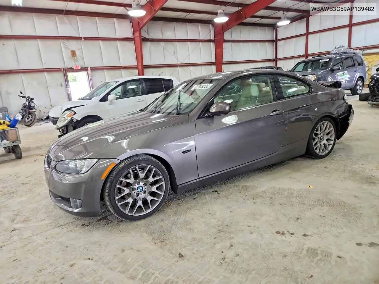 2010 BMW 328 I VIN: WBAWB3C59AP139482 Lot: 61903206