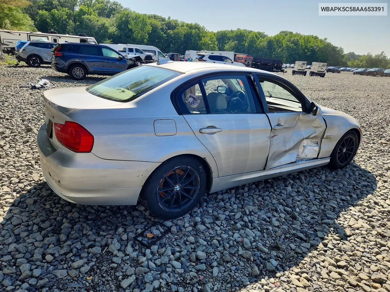 2010 BMW 328 Xi Sulev VIN: WBAPK5C58AA653391 Lot: 62028046