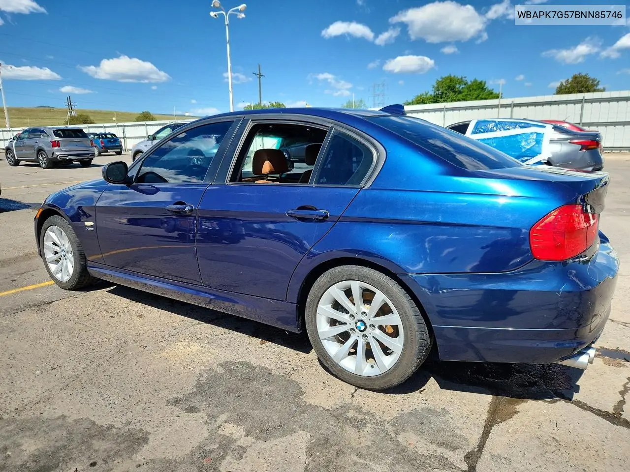 2011 BMW 328 Xi VIN: WBAPK7G57BNN85746 Lot: 56654816