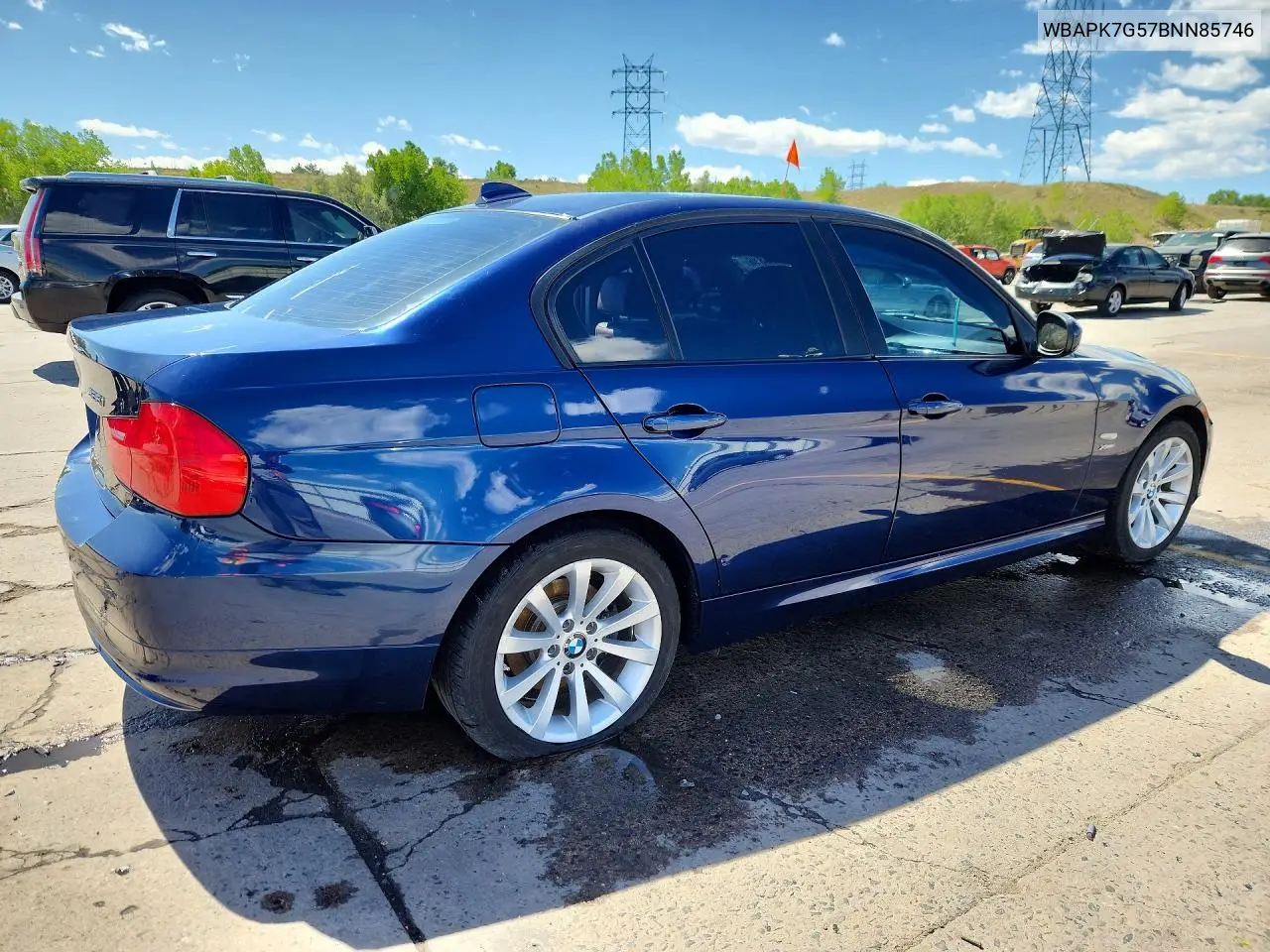 2011 BMW 328 Xi VIN: WBAPK7G57BNN85746 Lot: 56654816