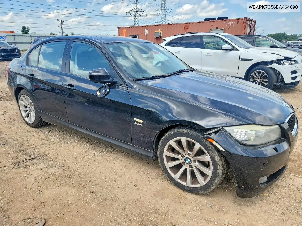 2011 BMW 328 Xi VIN: WBAPK7C56BA464090 Lot: 59141086