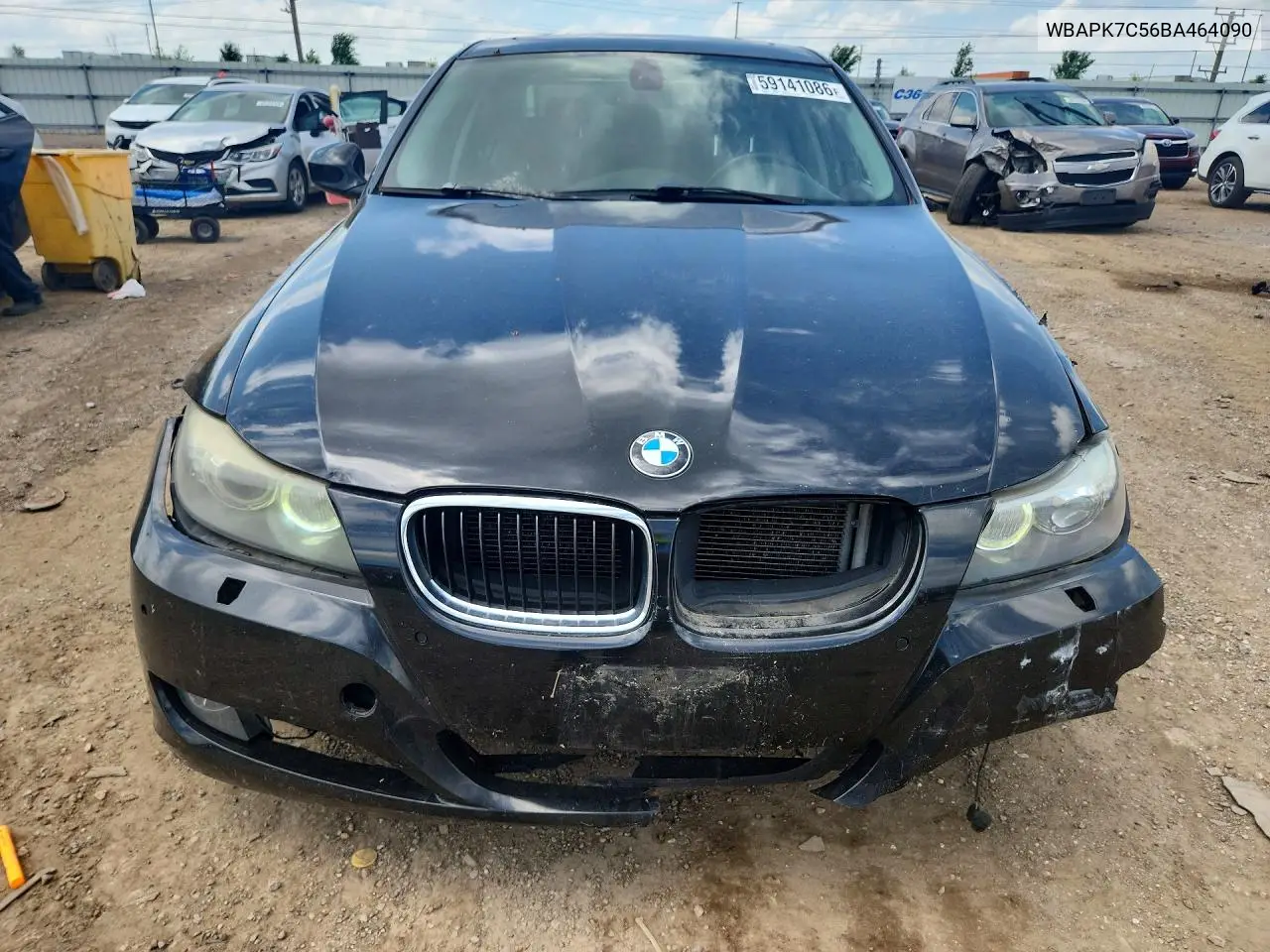2011 BMW 328 Xi VIN: WBAPK7C56BA464090 Lot: 59141086