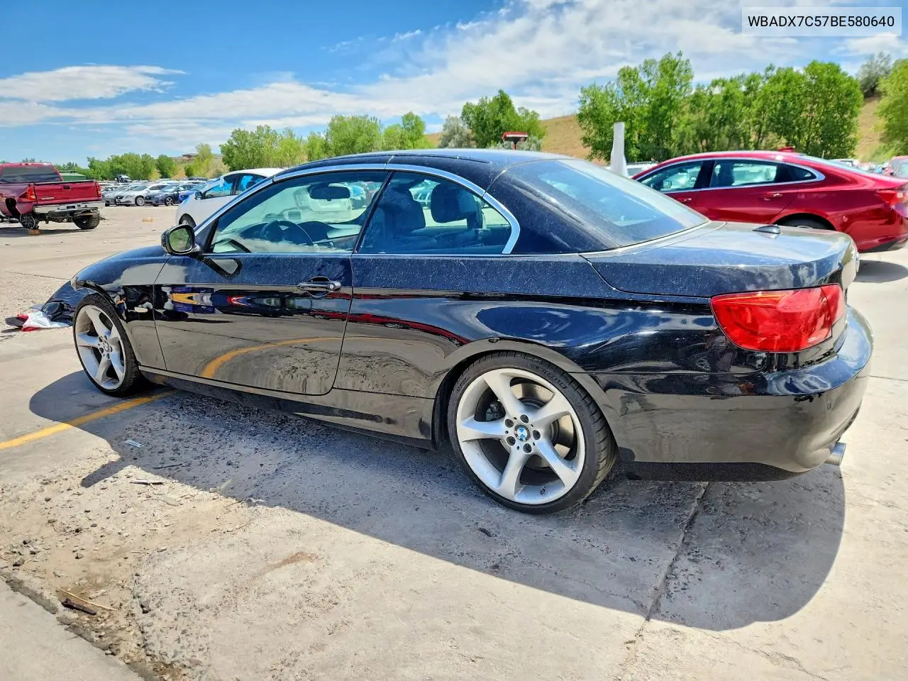 2011 BMW 335 I VIN: WBADX7C57BE580640 Lot: 60438856