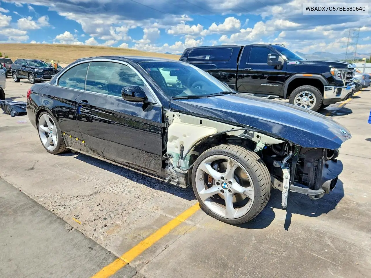2011 BMW 335 I VIN: WBADX7C57BE580640 Lot: 60438856