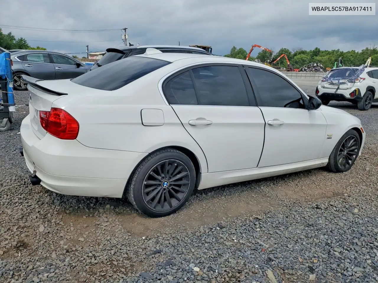 2011 BMW 335 Xi VIN: WBAPL5C57BA917411 Lot: 60715556