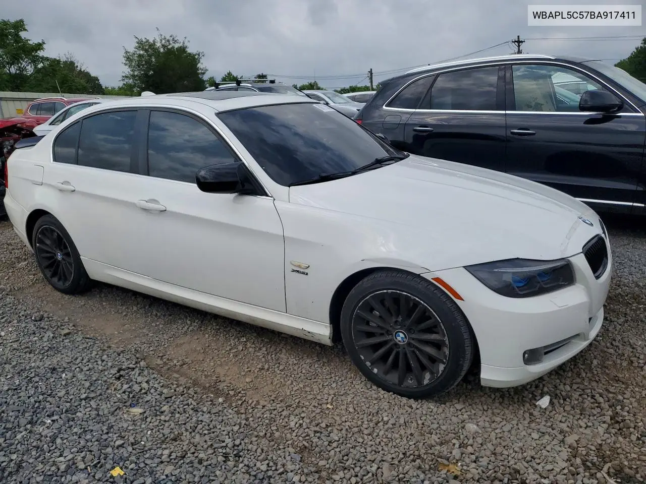 2011 BMW 335 Xi VIN: WBAPL5C57BA917411 Lot: 60715556