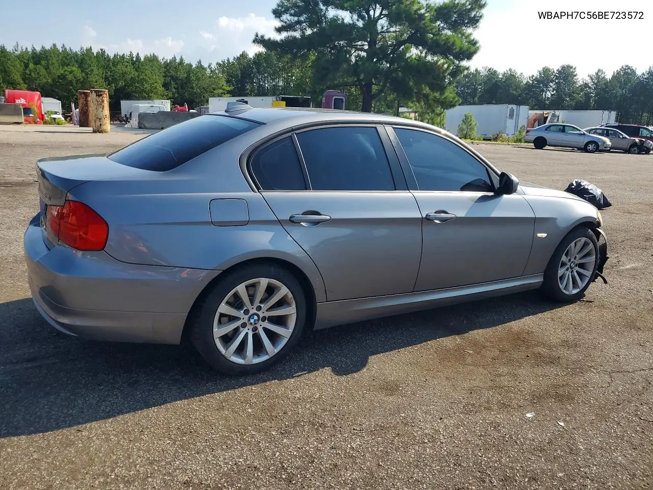 2011 BMW 328 I VIN: WBAPH7C56BE723572 Lot: 61425136