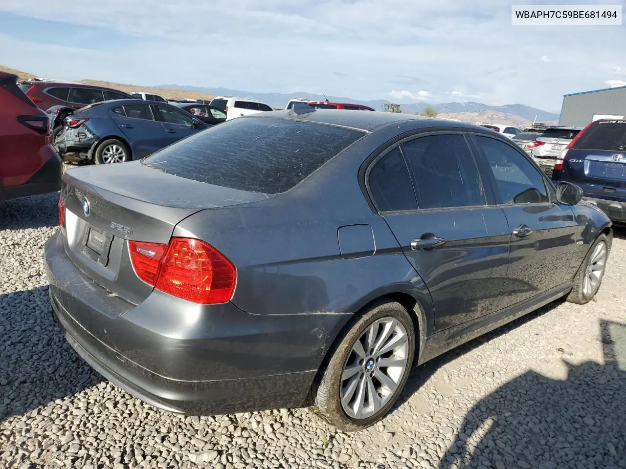 WBAPH7C59BE681494 2011 BMW 328 I