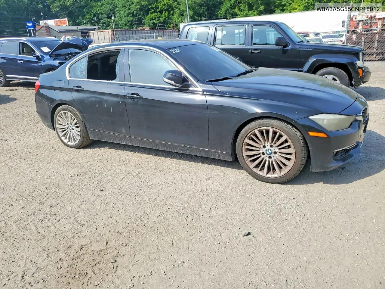 2012 BMW 328 I VIN: WBA3A5G55CNP18012 Lot: 51925066