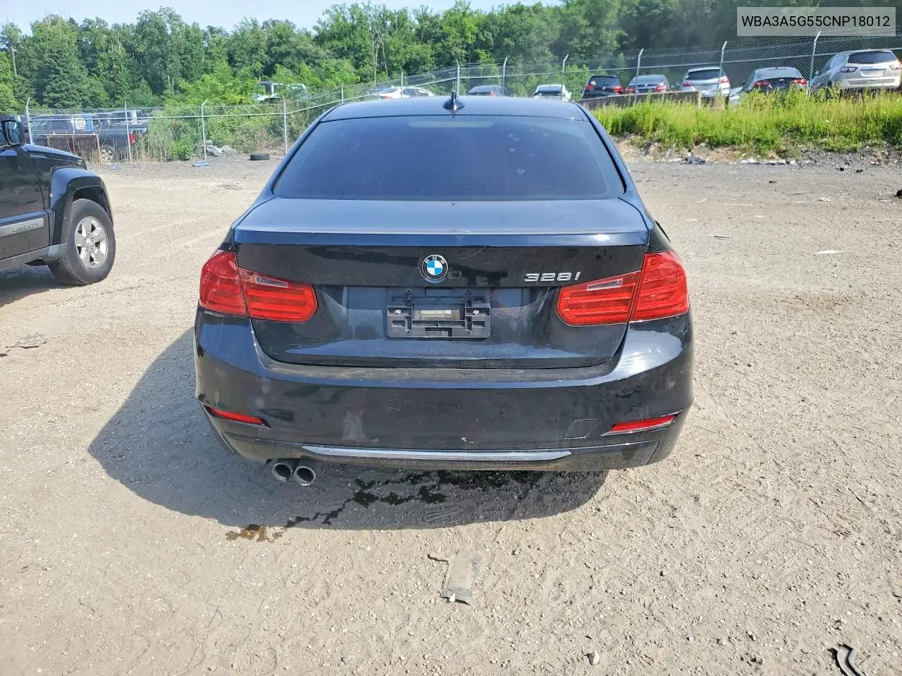 2012 BMW 328 I VIN: WBA3A5G55CNP18012 Lot: 51925066