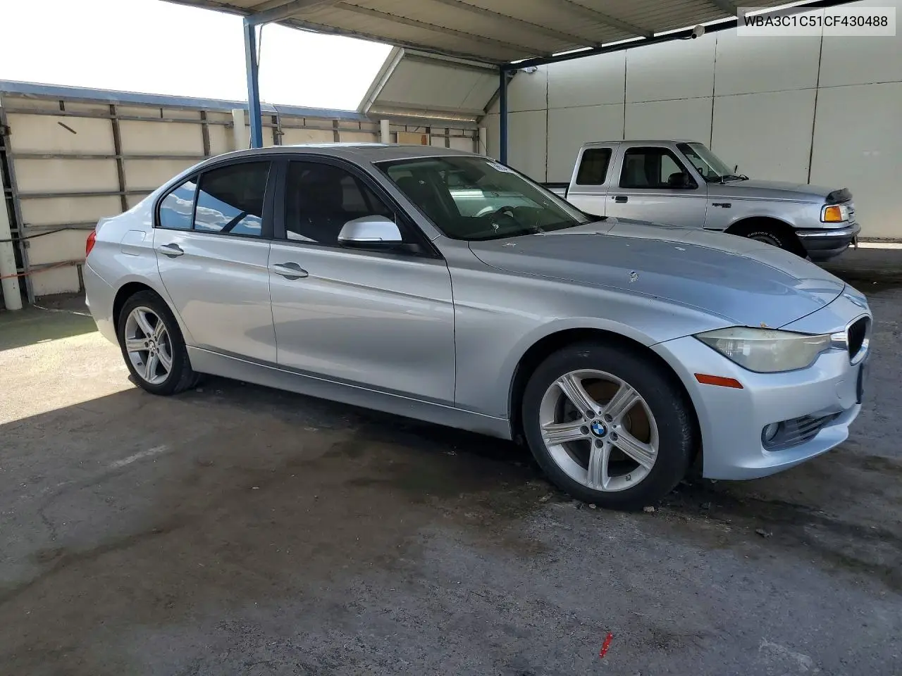 2012 BMW 328 I Sulev VIN: WBA3C1C51CF430488 Lot: 56634936