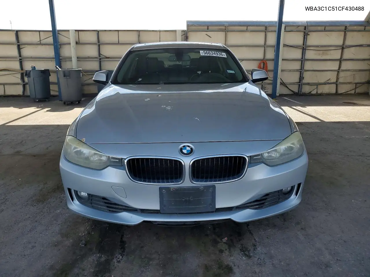 2012 BMW 328 I Sulev VIN: WBA3C1C51CF430488 Lot: 56634936
