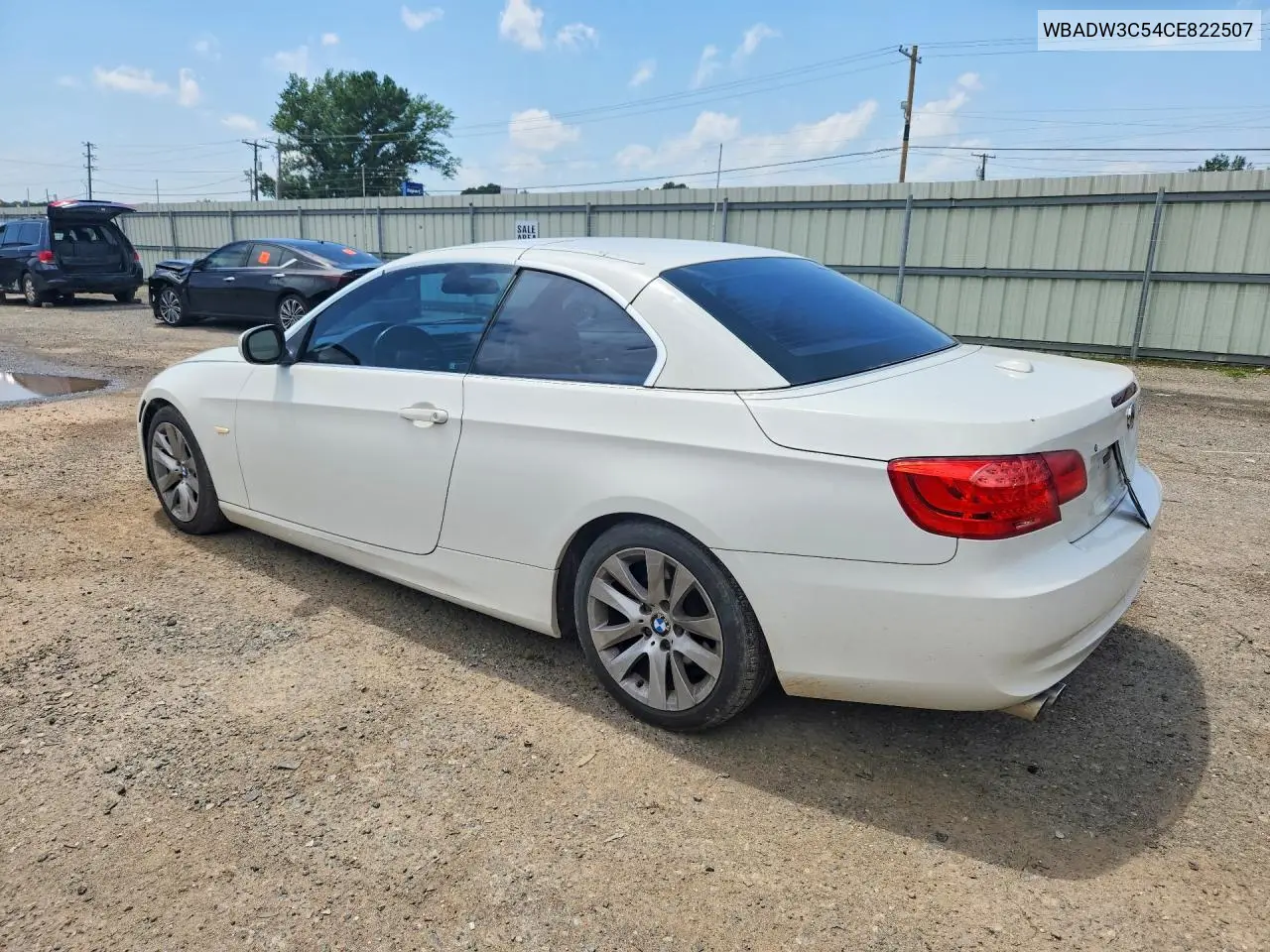 WBADW3C54CE822507 2012 BMW 328 I