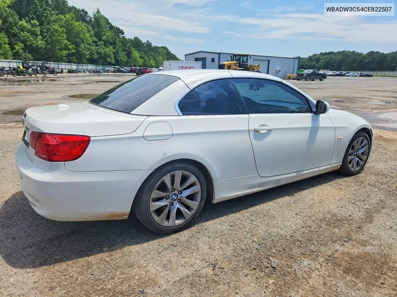WBADW3C54CE822507 2012 BMW 328 I