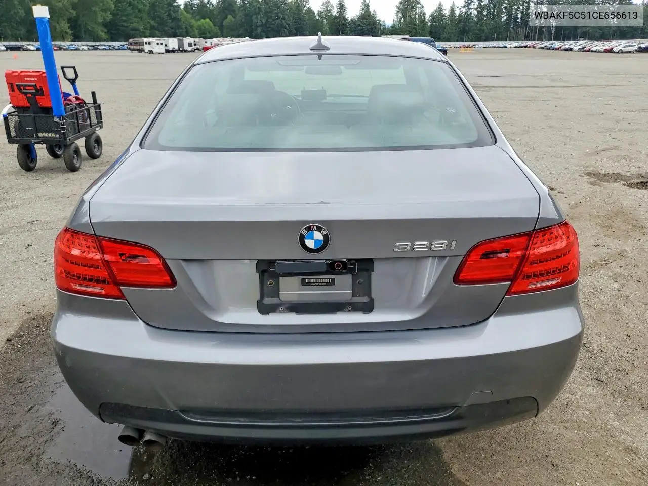 2012 BMW 328 Xi Sulev VIN: WBAKF5C51CE656613 Lot: 59339336