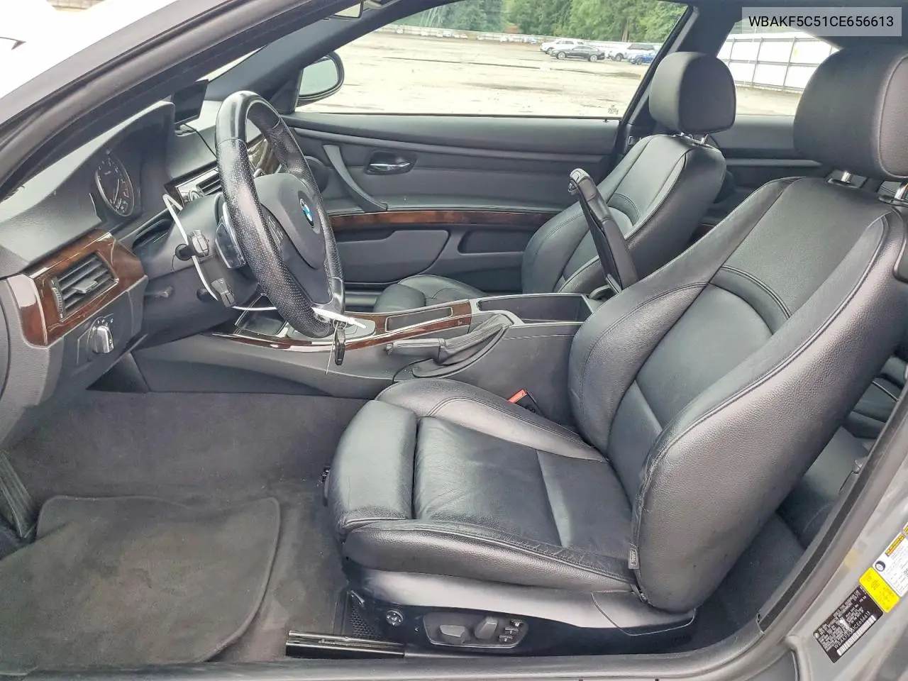 2012 BMW 328 Xi Sulev VIN: WBAKF5C51CE656613 Lot: 59339336