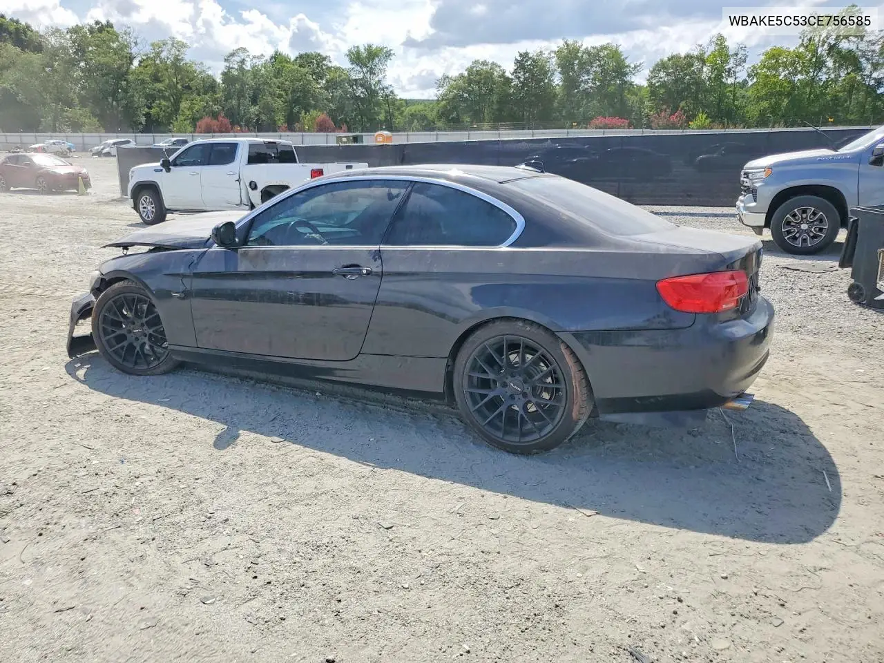 2012 BMW 328 I Sulev VIN: WBAKE5C53CE756585 Lot: 61447216